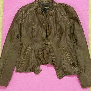Express brown jacket